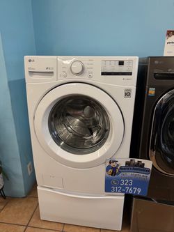 LG Washer with Pedestal