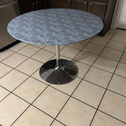 Round Glass Table