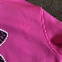Pink Under Armor Hoodie