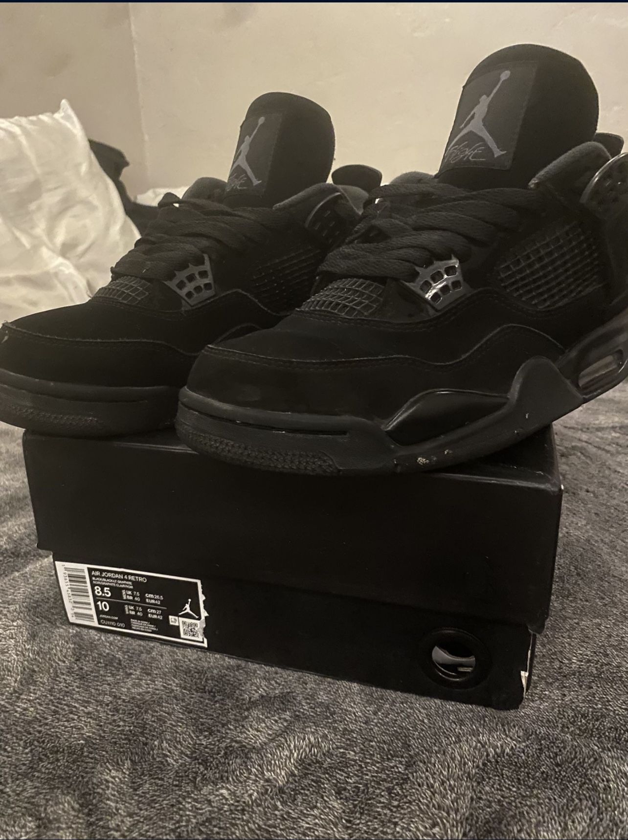jordan 4 black cat for sale