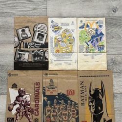 Vintage 90s McDonald’s Meal Bags 