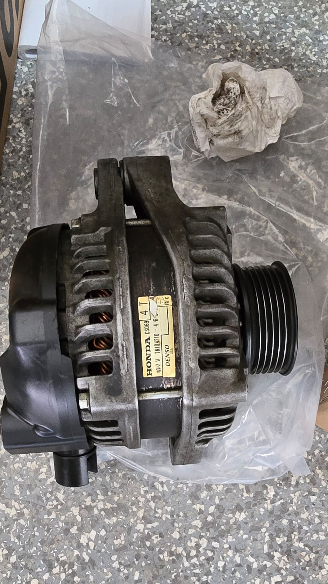 OEM Honda Ridgeline Alternator – Denso – Rebuildable Core