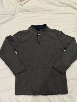 Quarter Zip Fleece Kangaroo Jacket