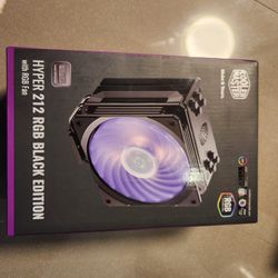 Hyper 212 RGB Black Edition CPU Cooler With RGB Fan