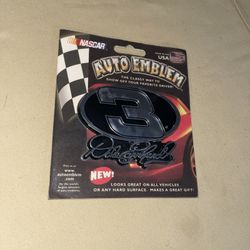 NASCAR Auto Emblem Dale Earnhardt 