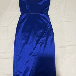 Mid/Long Royal Blue Dress