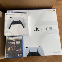 Playstation 5 Spider-man Bundle