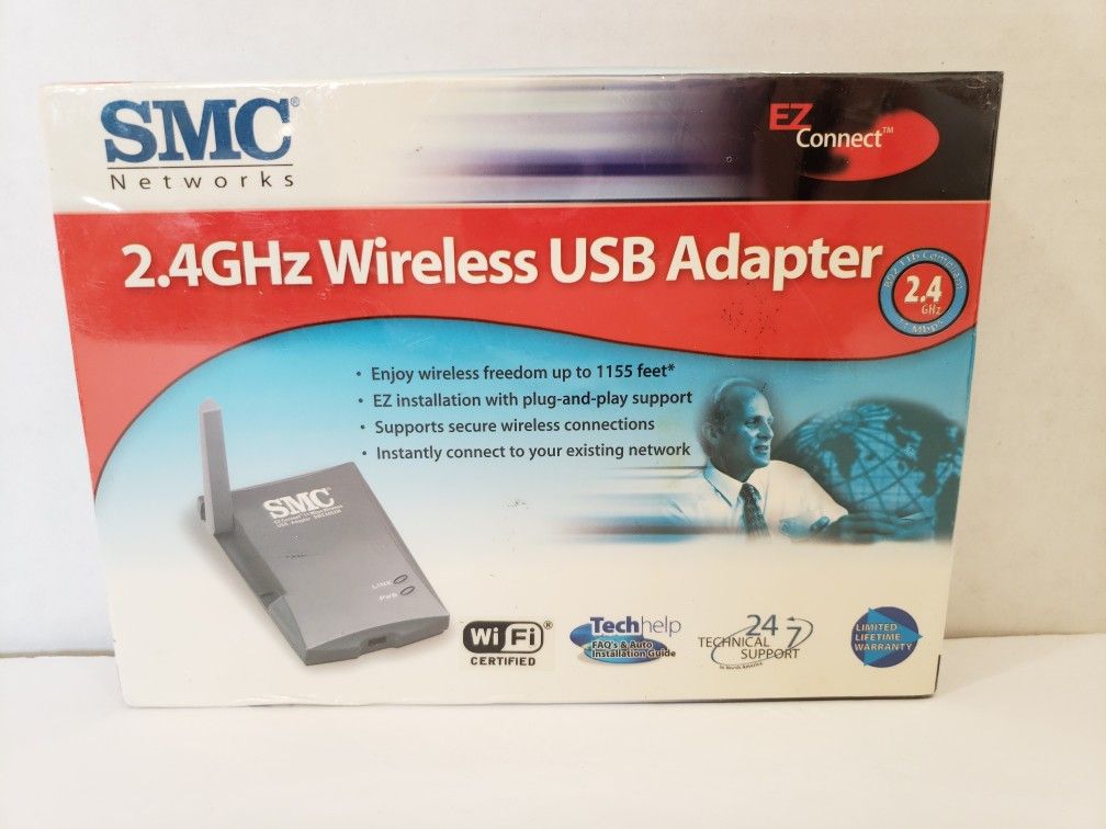 SMC Networks EZ Connect 2.4GHz Wireless USB Adapter