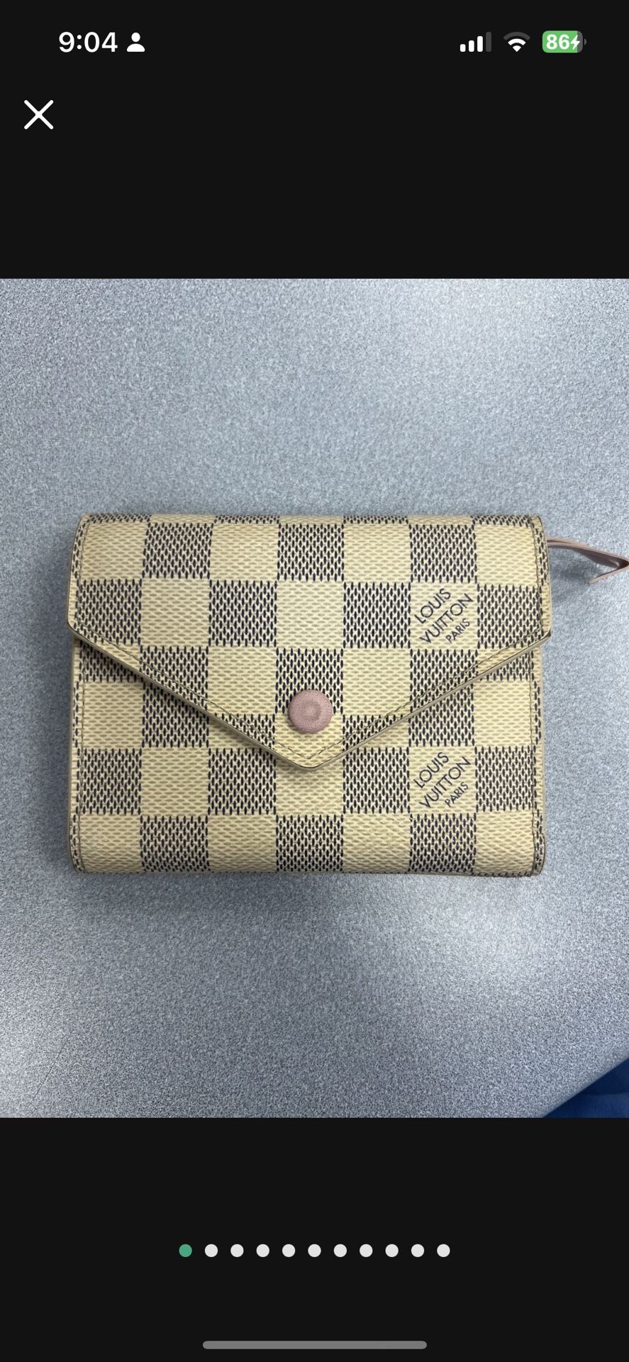 Louis Vuitton victorine wallet. 