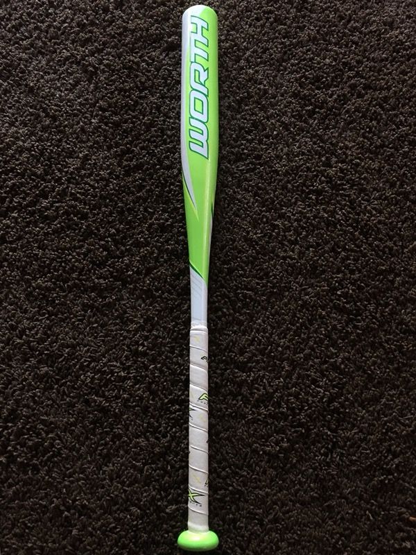 Worth eclipse composite fast pitch softball bat 30” 18 oz