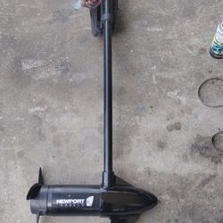 A Newport Vessels Boat Motor
