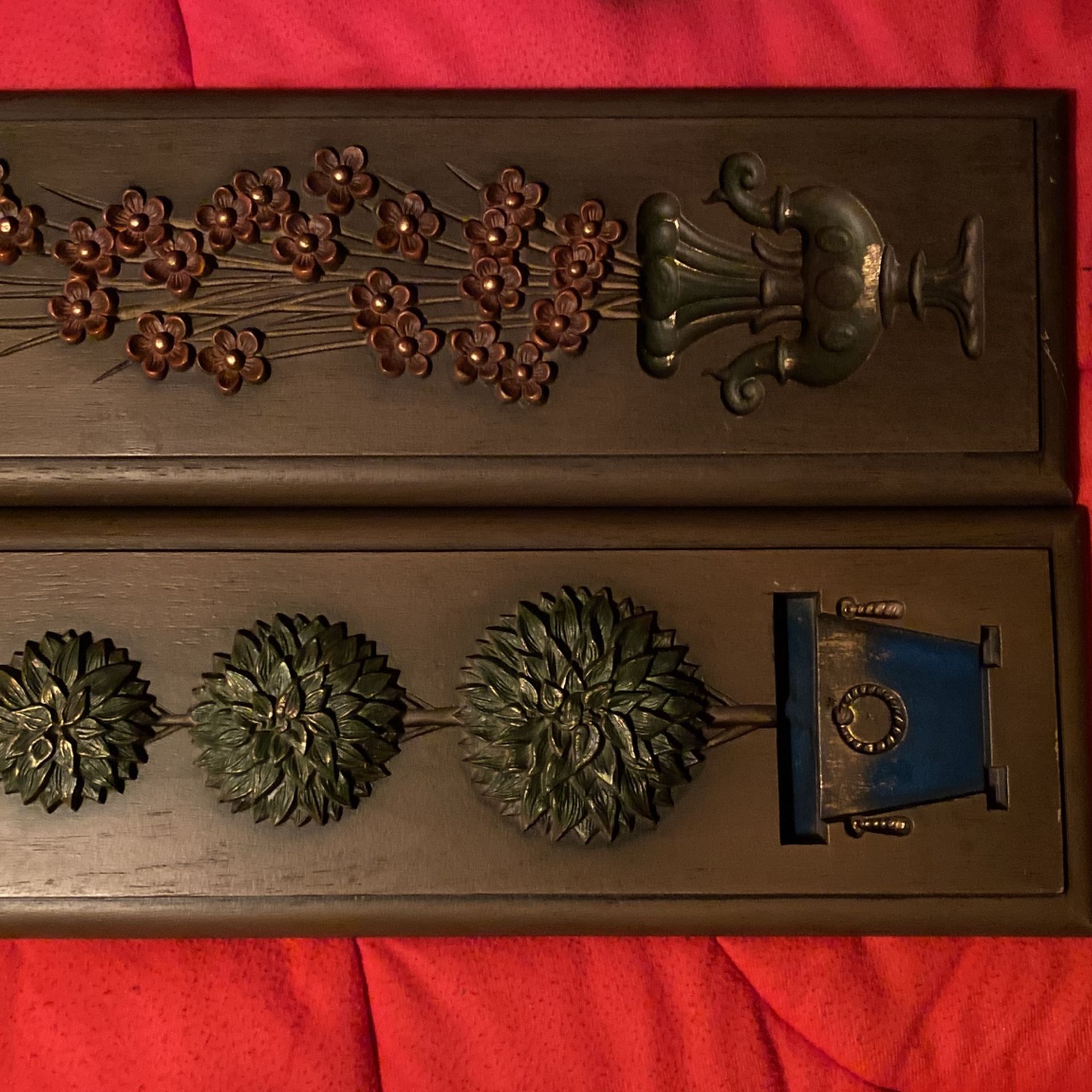 vtg burwood wall hangings