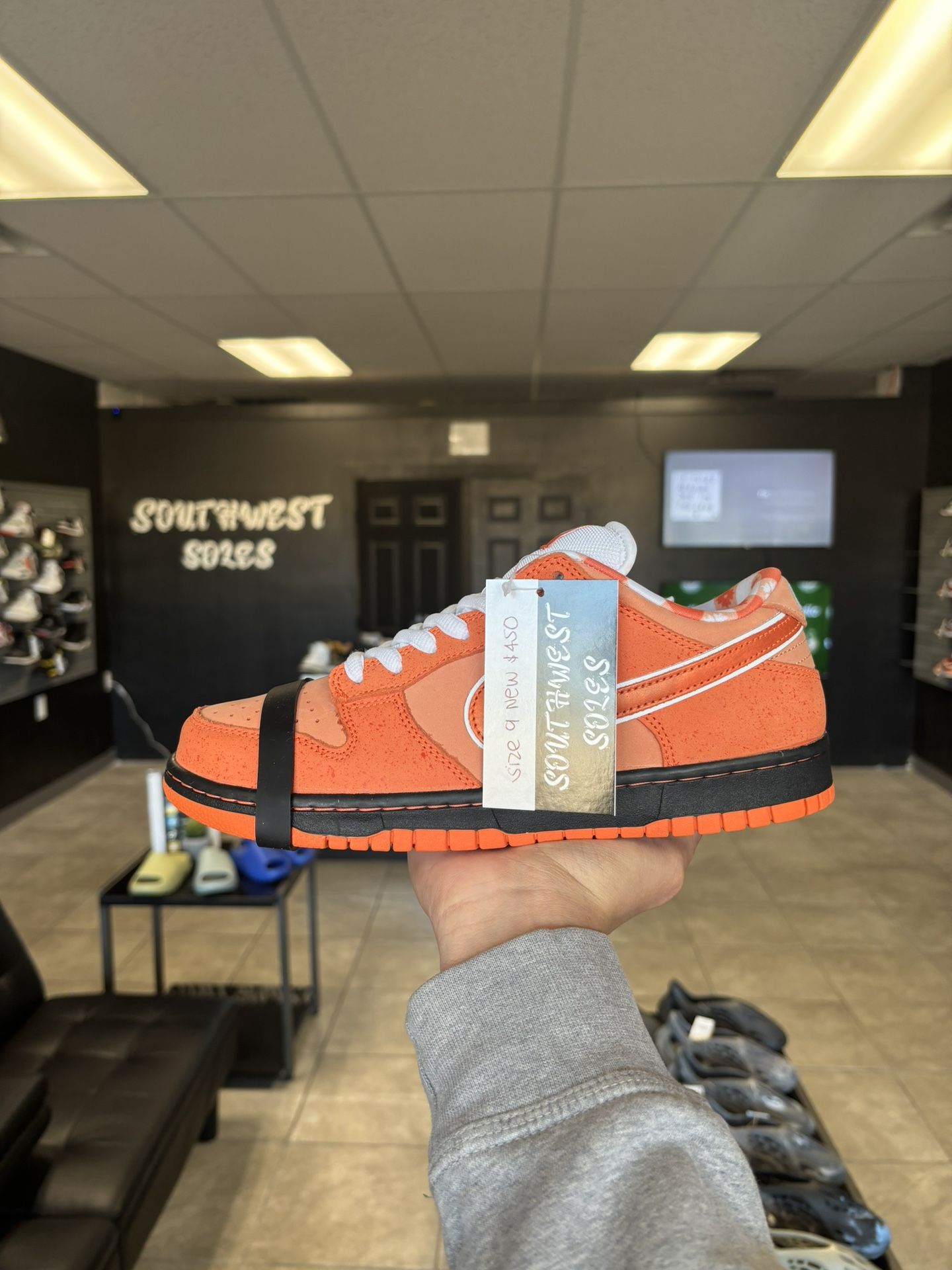 Nike Sb Dunk Low Orange Lobster Size Available In Store!