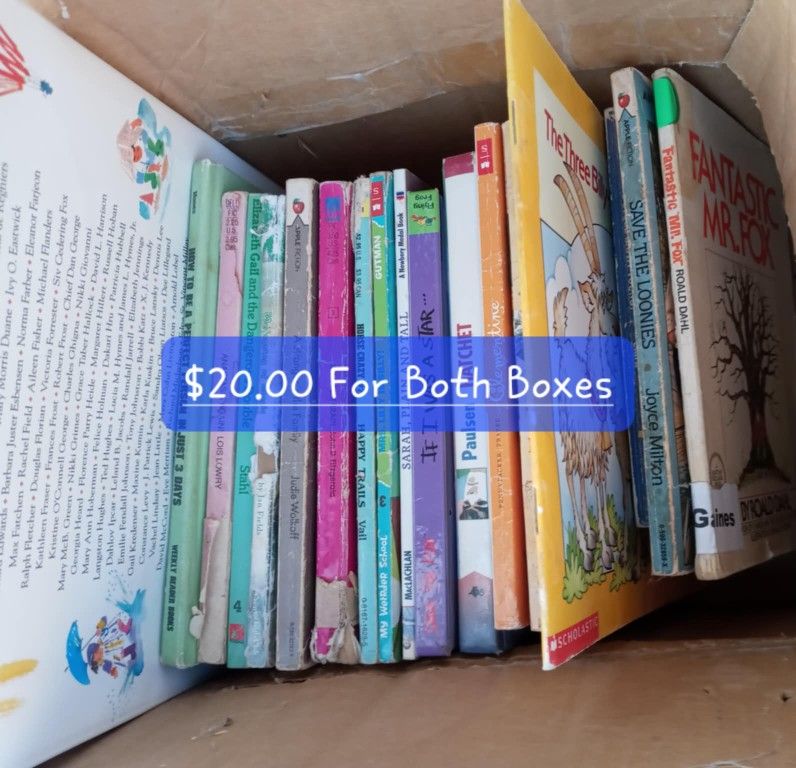 Kids Books $20.00 For All Must Take All Will Not Separate