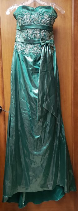 Alyce Designs Dress Size 4 Brand New Emerald Green