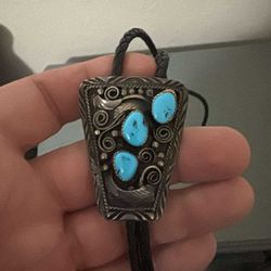 Sterling Silver Bolo Tie