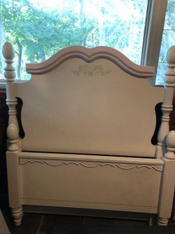 Jordan’s furniture twin bed frame and base