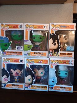 Dragon ball pop lot or individual