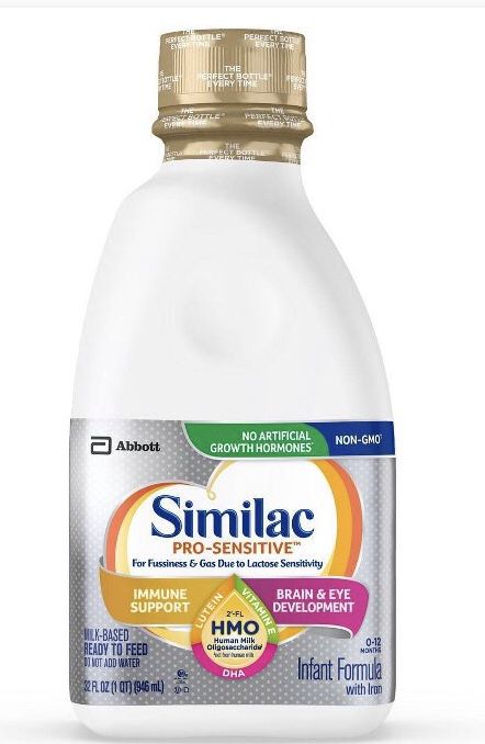 Similac Pro-Sensitive Infant Formula Ready to Feed (6 32oz bottles)