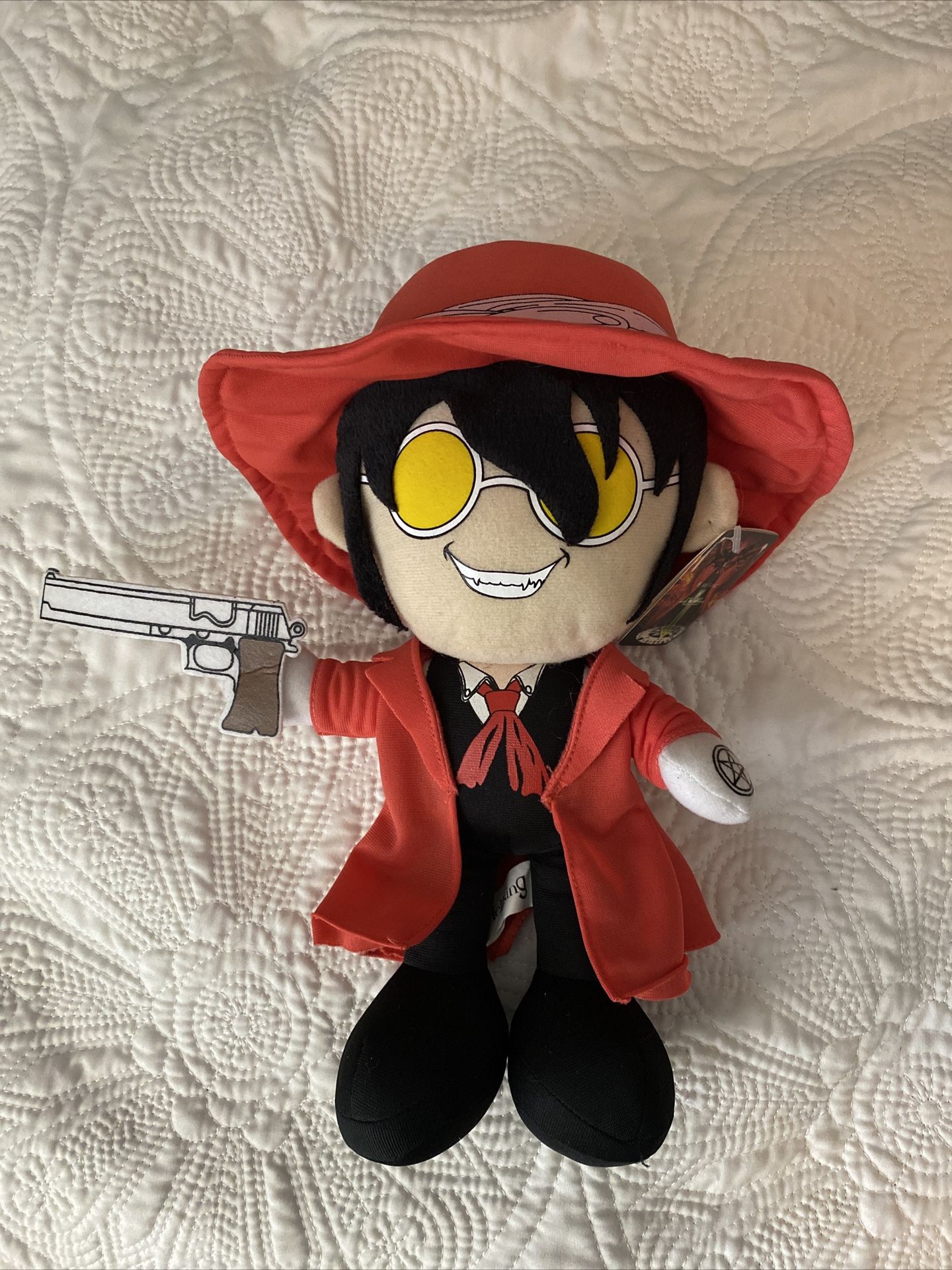 Hellsing Alucard Plushie Rare Vintage