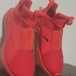 Red Puma Shoes 