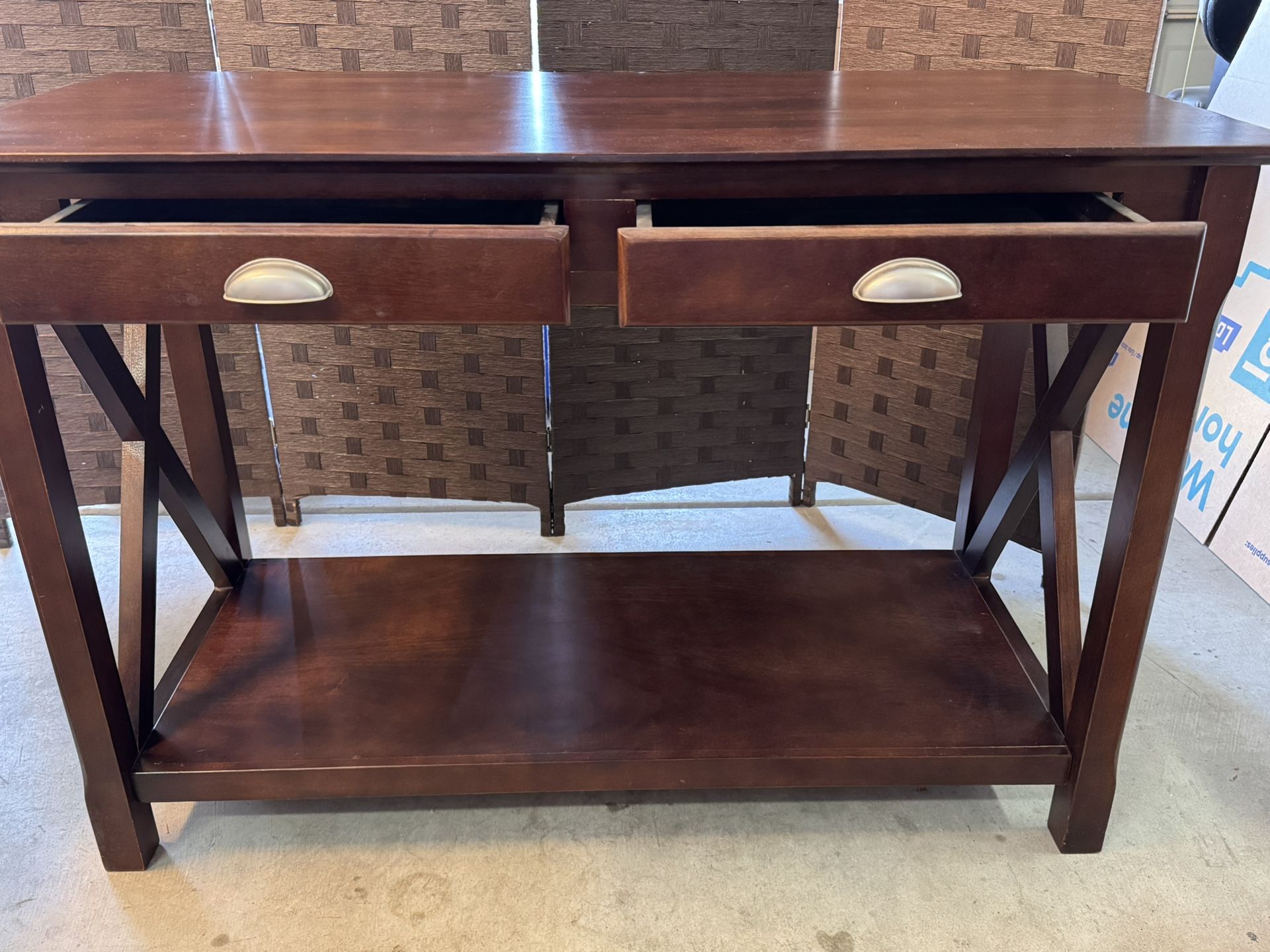 Table And Matching Mirror