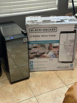 Brand New BLACK+DECKER 12-Bottle Thermoelectric Wine Cellar