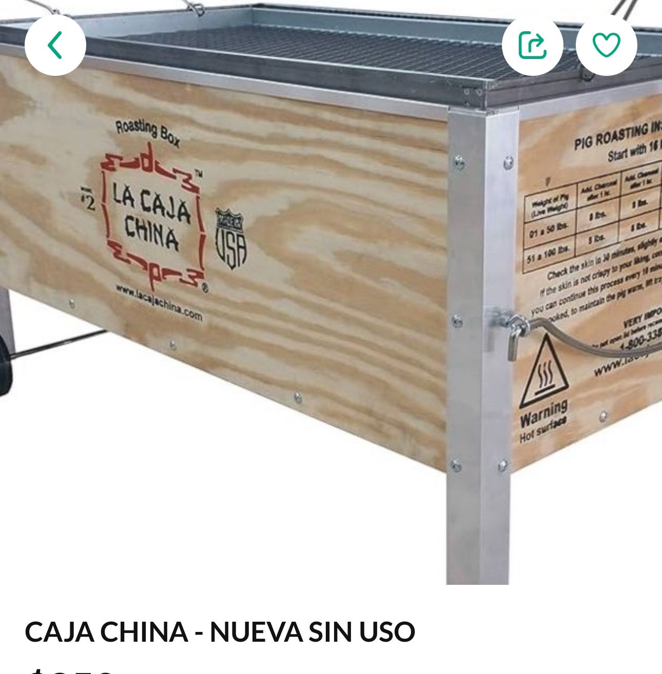 Caja China Nueva