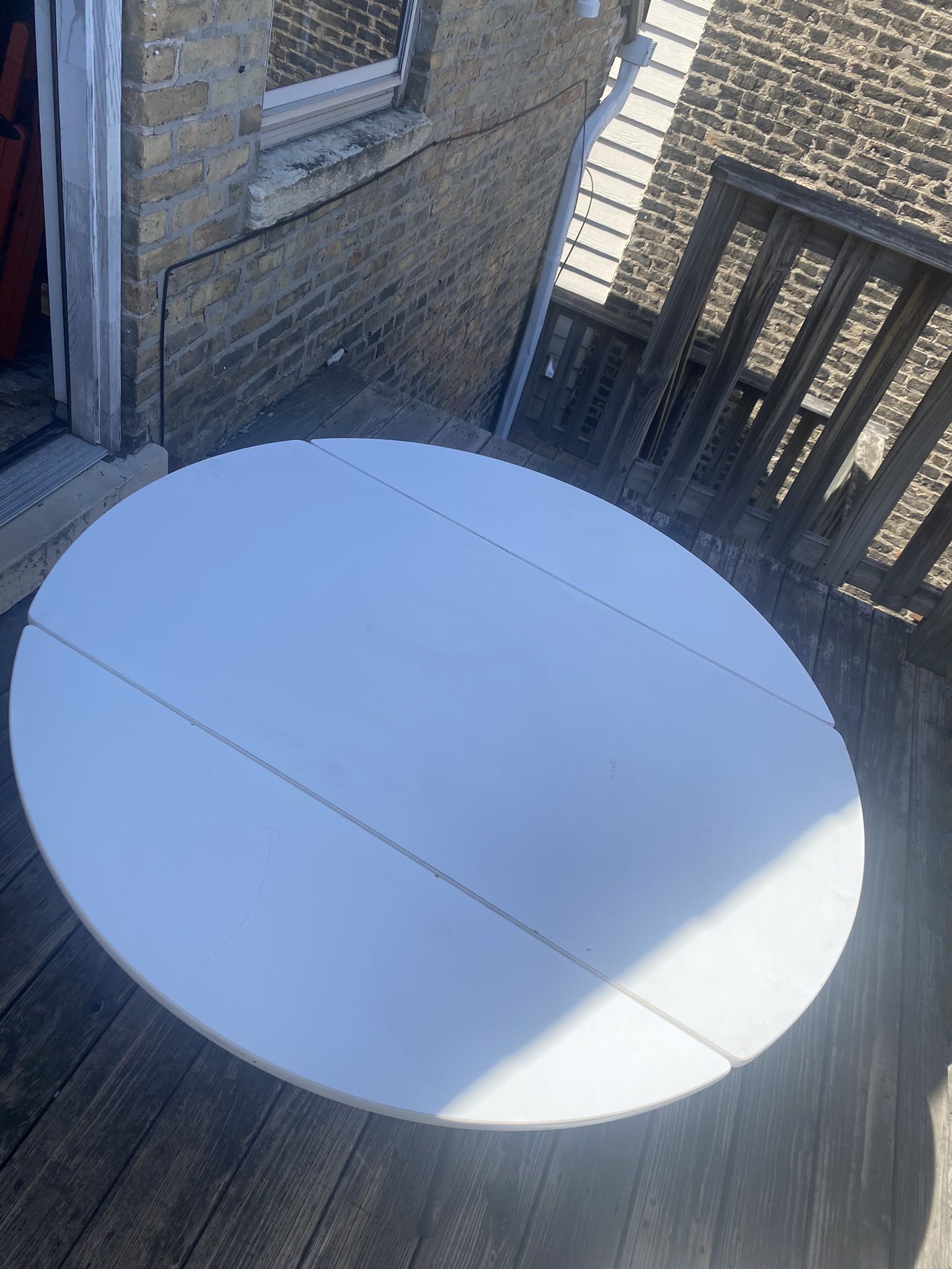 Foldable Round Kitchen Table