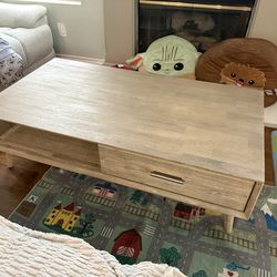 Center table with drawers