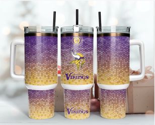 Minnesota Vikings Football 40oz Tumbler