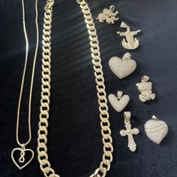 Cadena Gruesa Oro Laminado 14 K