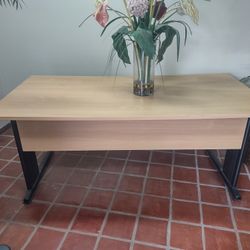 White Oak Colored Office Desk