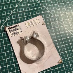 2 Inch ID Narrow Band Seal Clamp for Exhaust Muffler Repair,T409 Stainless Stee
