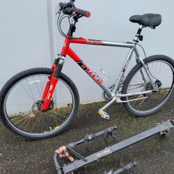 Trek MTB W/Disc Brakes + Bike Hitch