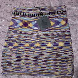 Nwt Womens Small Crochet Skirt 
