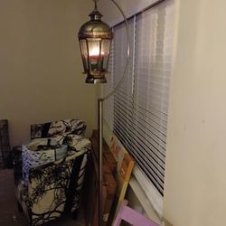 Vintage Outside Lantern With Candle