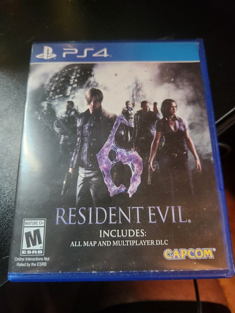 PS4 Resident Evil 6