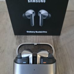 Samsung - Galaxy Buds3 Pro Wireless Earbud Headphones - Silver