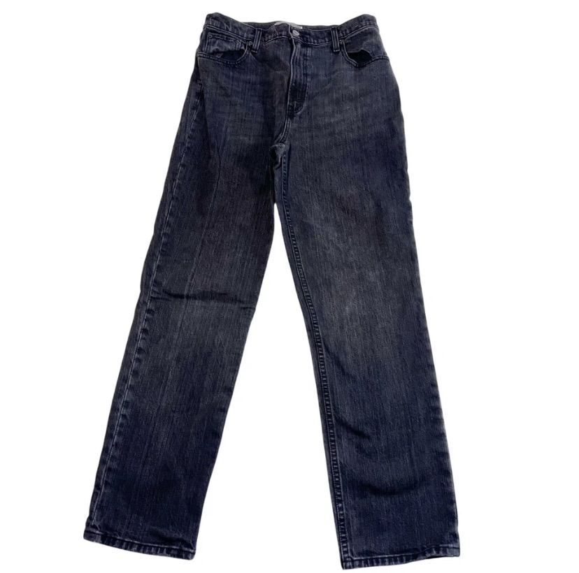 Abercrombie & Fitch The 90s Straight Ultra High Rise Jeans 29/8R Black