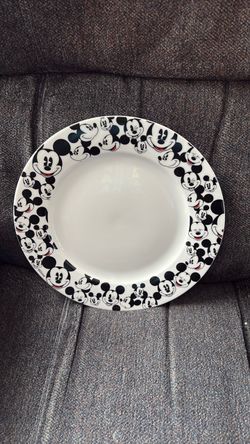 Disney Mickey Mouse Ceramic Dinner Plate