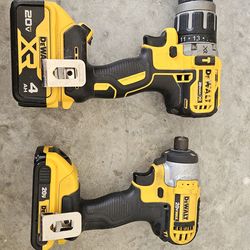 Hammer and impact drill with Batteries