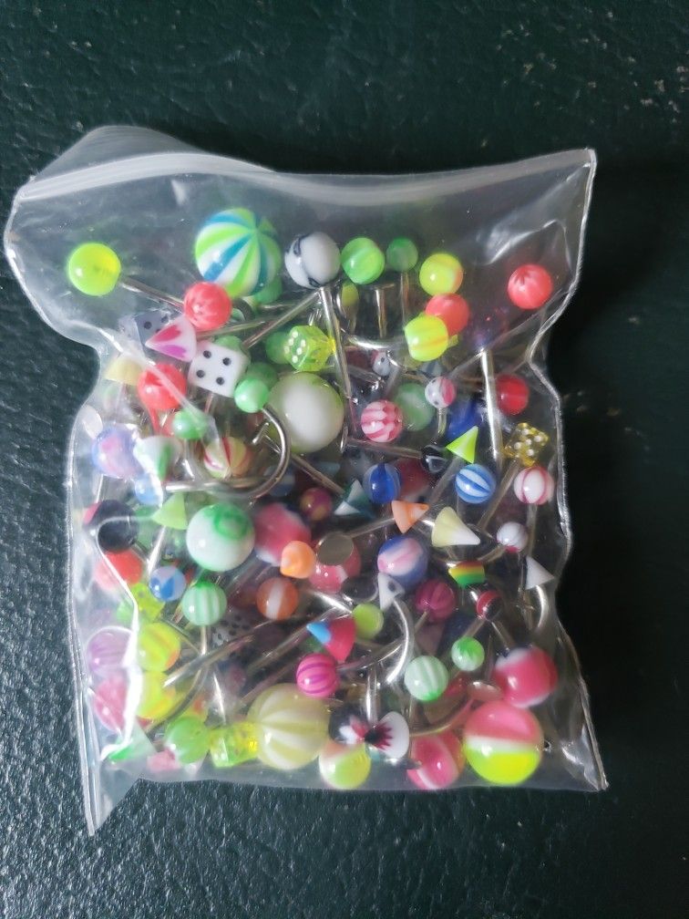 Brand New Tongue, Nose,belly Button Rigs