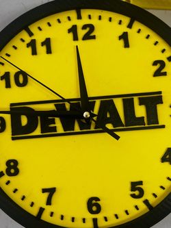 3D Print Logo Wall Clock Choose one