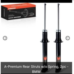 A-Premium Rear Struts w/o Spring, 2pc - BMW
