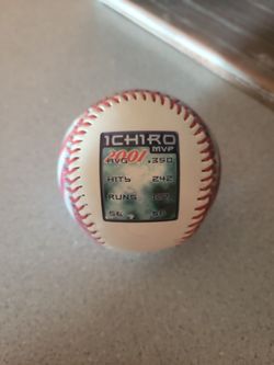 Ichiro 2001 MVP Commemorative Baseball