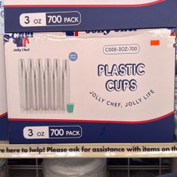 3 Ounce Plastic Cups 700 Pack