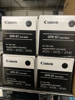 Canon GPR-67 toners - NEW