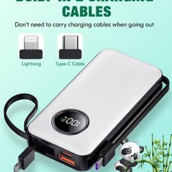 15000mAh PD 30W Fast Charging Power Bank