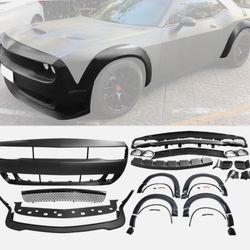 15-23 Dodge Challenger Hellcat Front Bumper / Front lip / Fender Flare